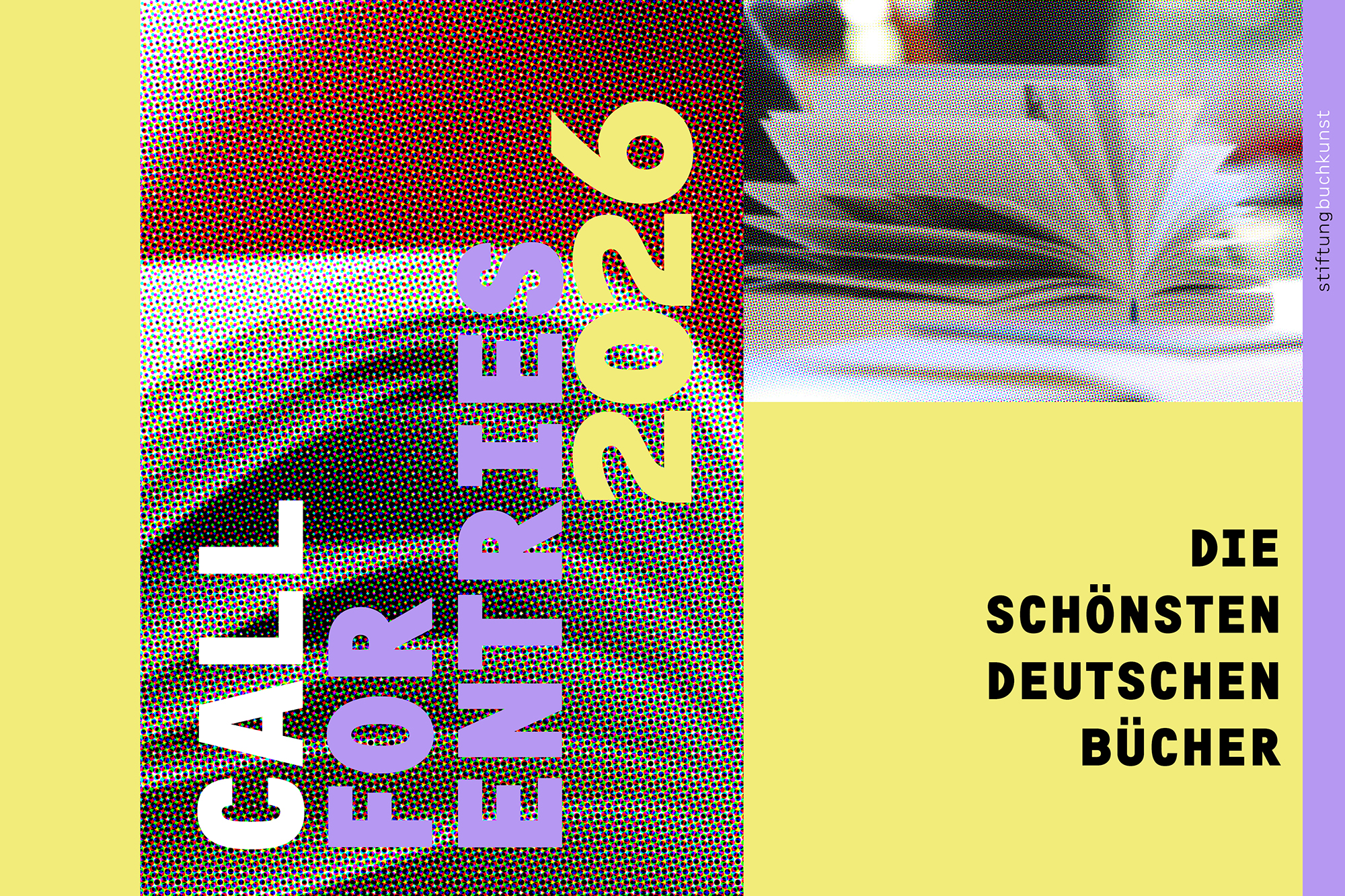 Bild der Stiftung Buchkunst mit der Aufschrift Call for Entries 2026.