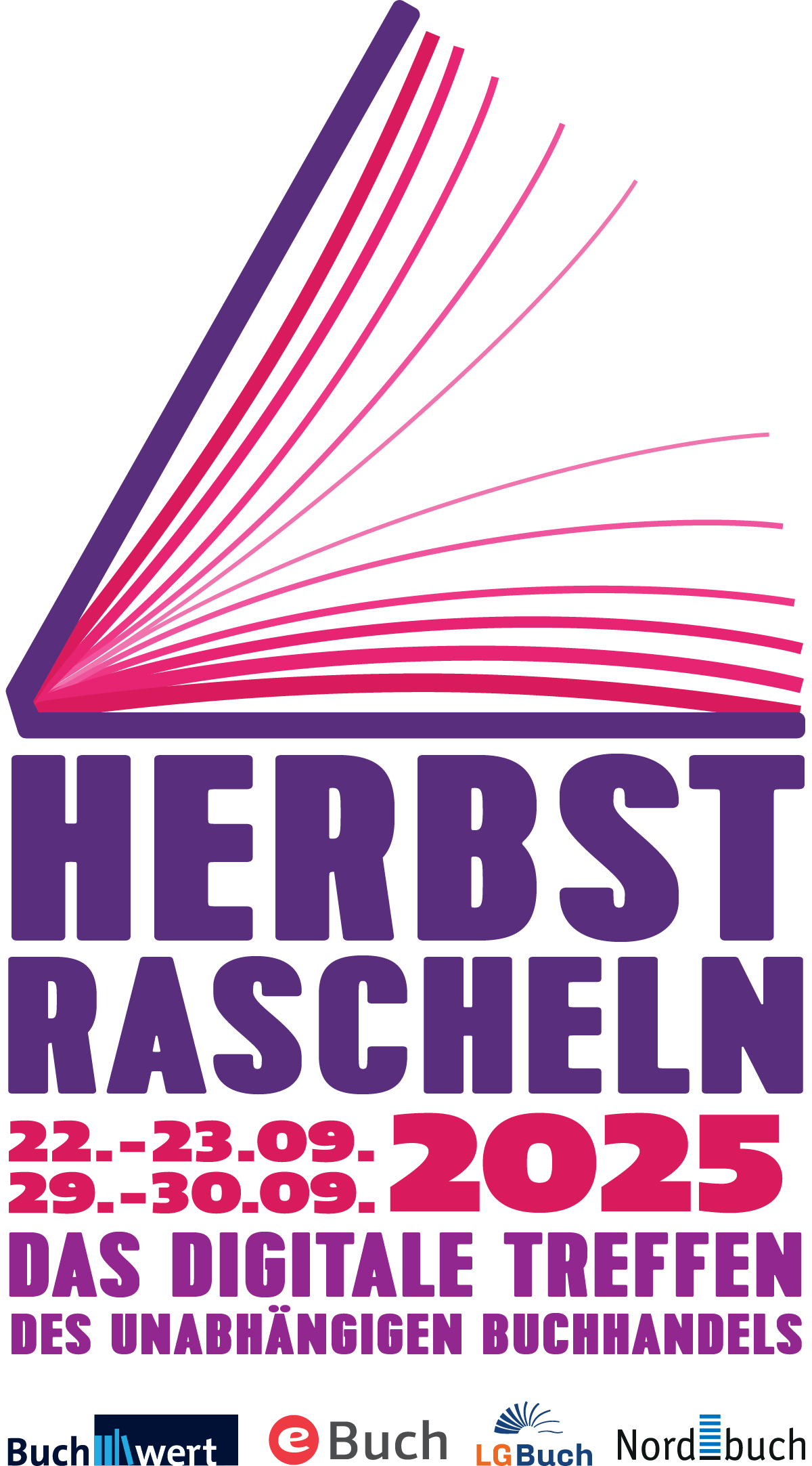 Herbstrascheln 2025, das digitale Treffen des unabhängigen Buchhandels.